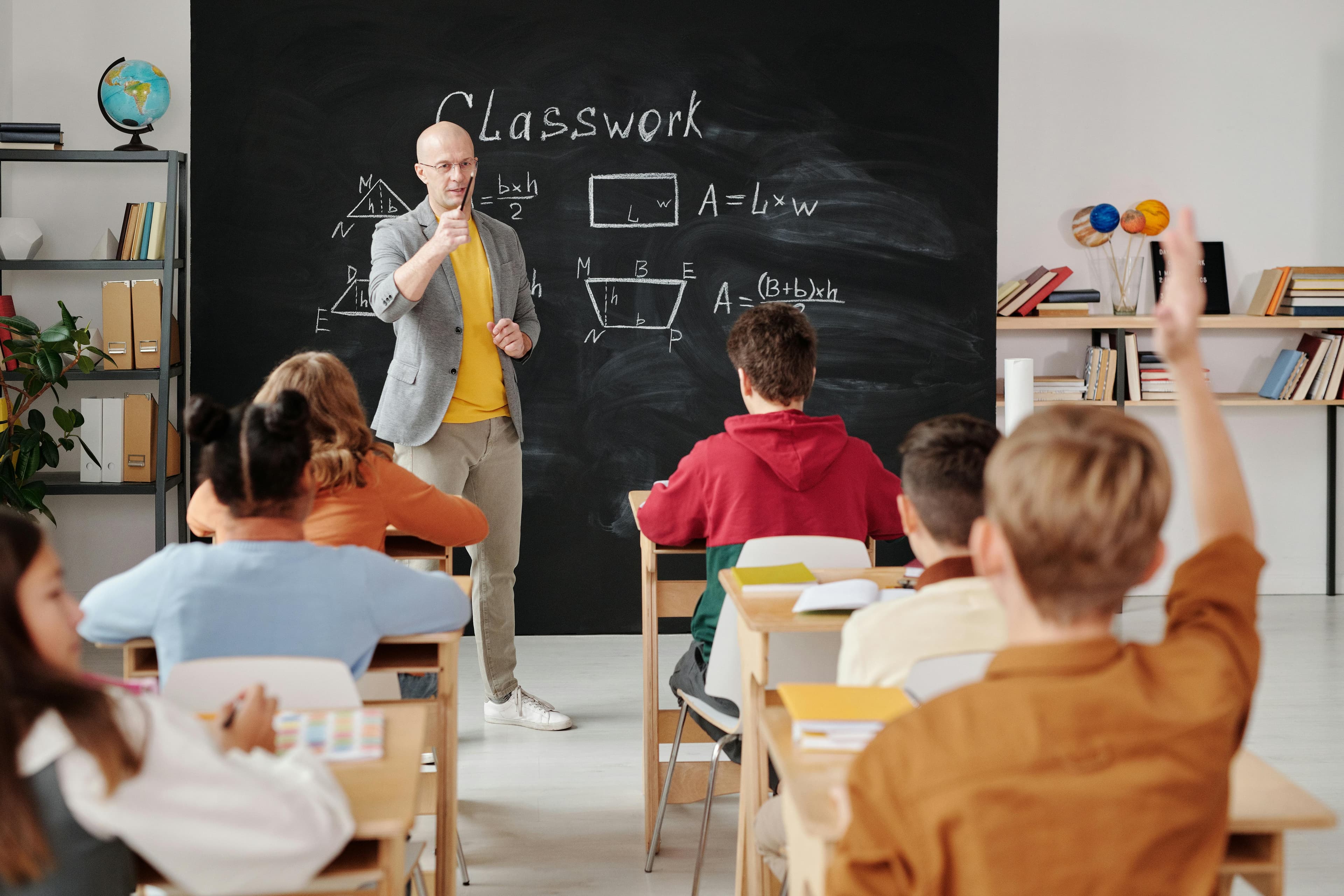 Unterricht im Klassenzimmer